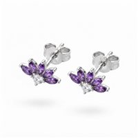 Earrings Brosway Woman FANCY - MAGIC PURPLE in Silver FMP138